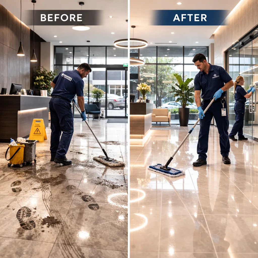 Corporate Reception — Team Clean